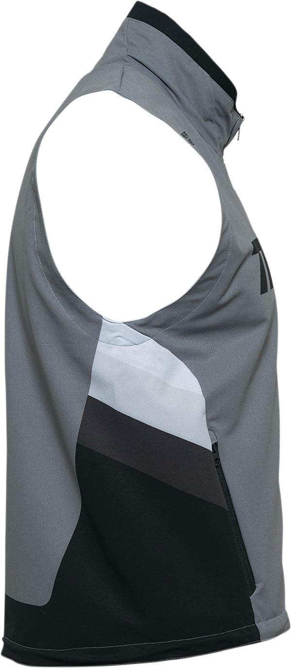 THOR MX Motorcross Warmup Vest Gray 2023 Model