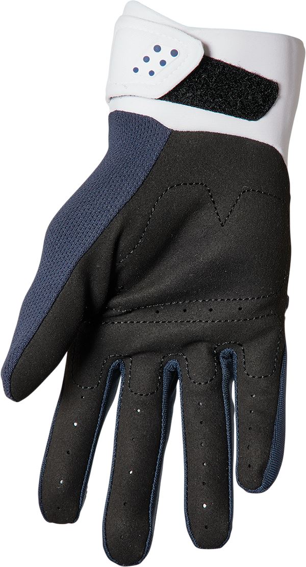 THOR Women's Spectrum MX Motorcross Gloves White/Midnight 2023 Model