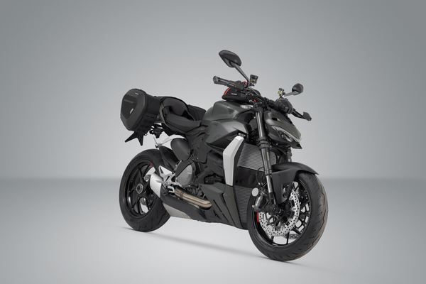 SW MOTECH Pro Blaze H Saddlebag SET To Fit Ducati Streetfighter V2 21-23 BC.HTA.22.740.30900