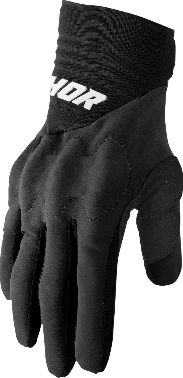 THOR Rebound MX Motorcross Gloves Black/White 2023 Model