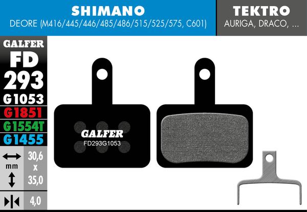 GALFER Brake Pad Bicycle FD293G1053