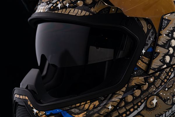 ICON Airflite™ Daytripper Motorcycle Helmet Gold - 2023 Model