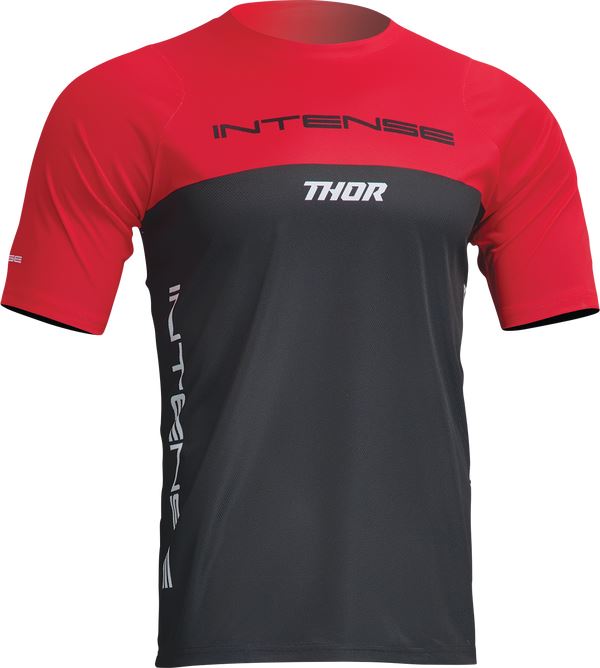 THOR Intense Assist Censis MTB Jersey Red/Black 2023 Model