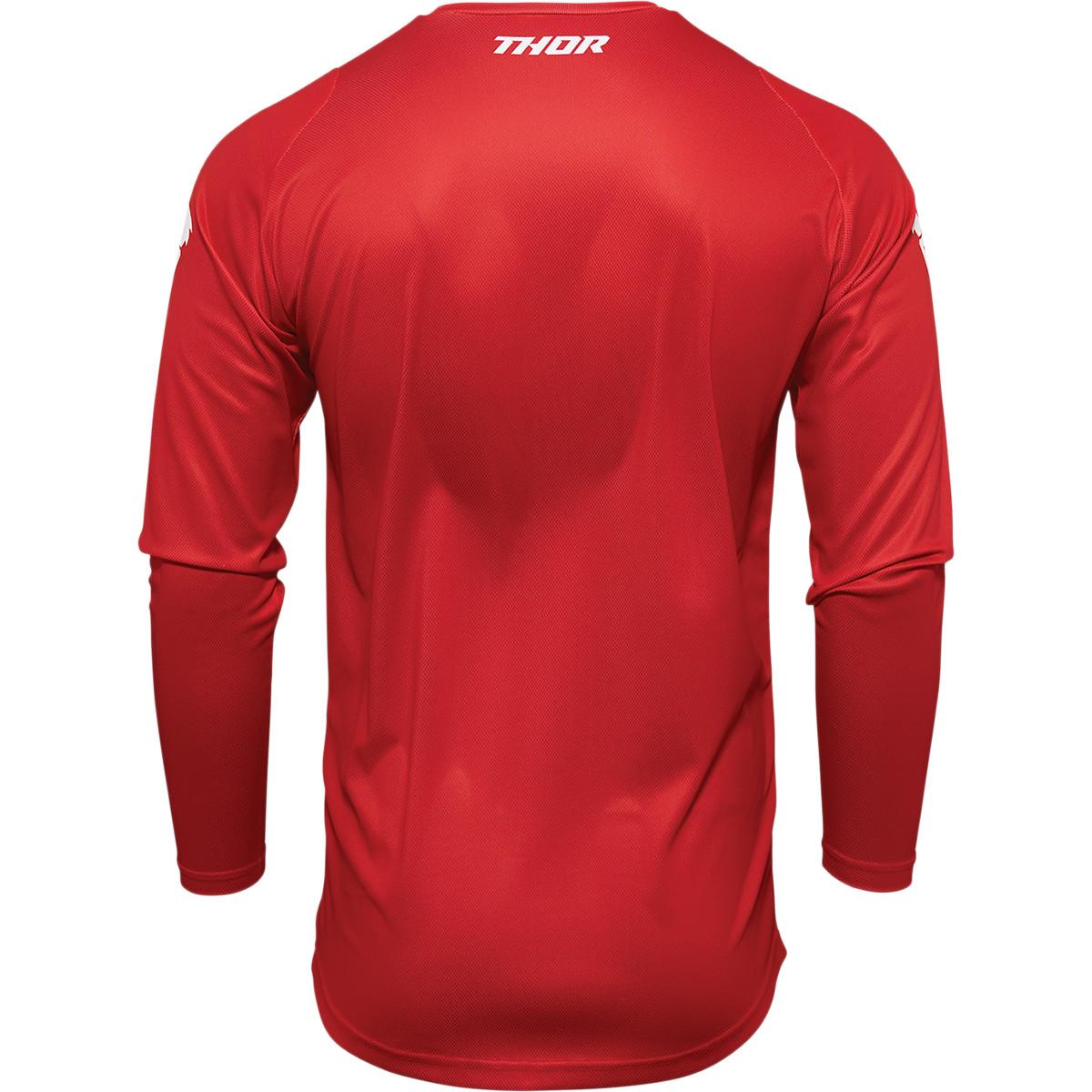 THOR Sector Minimal MX Motorcross Jersey Red 2023 Model