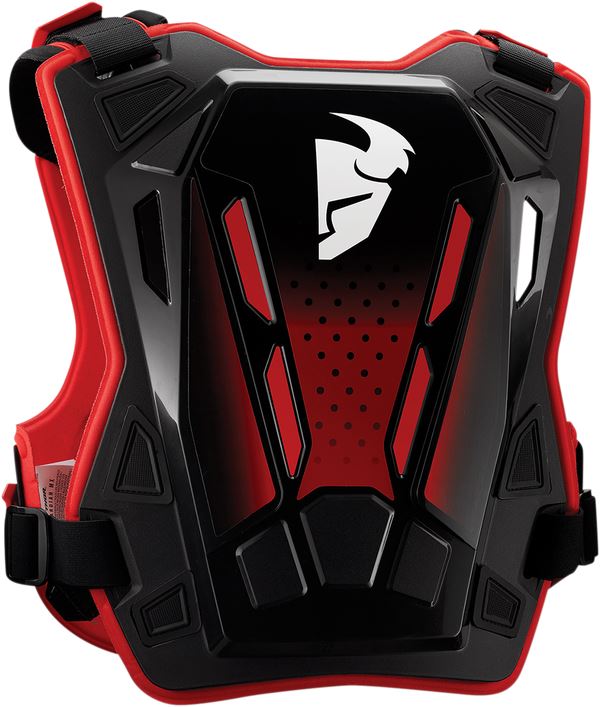 THOR Guardian MX Motorcross Roost Deflector Black/Red 2023 Model