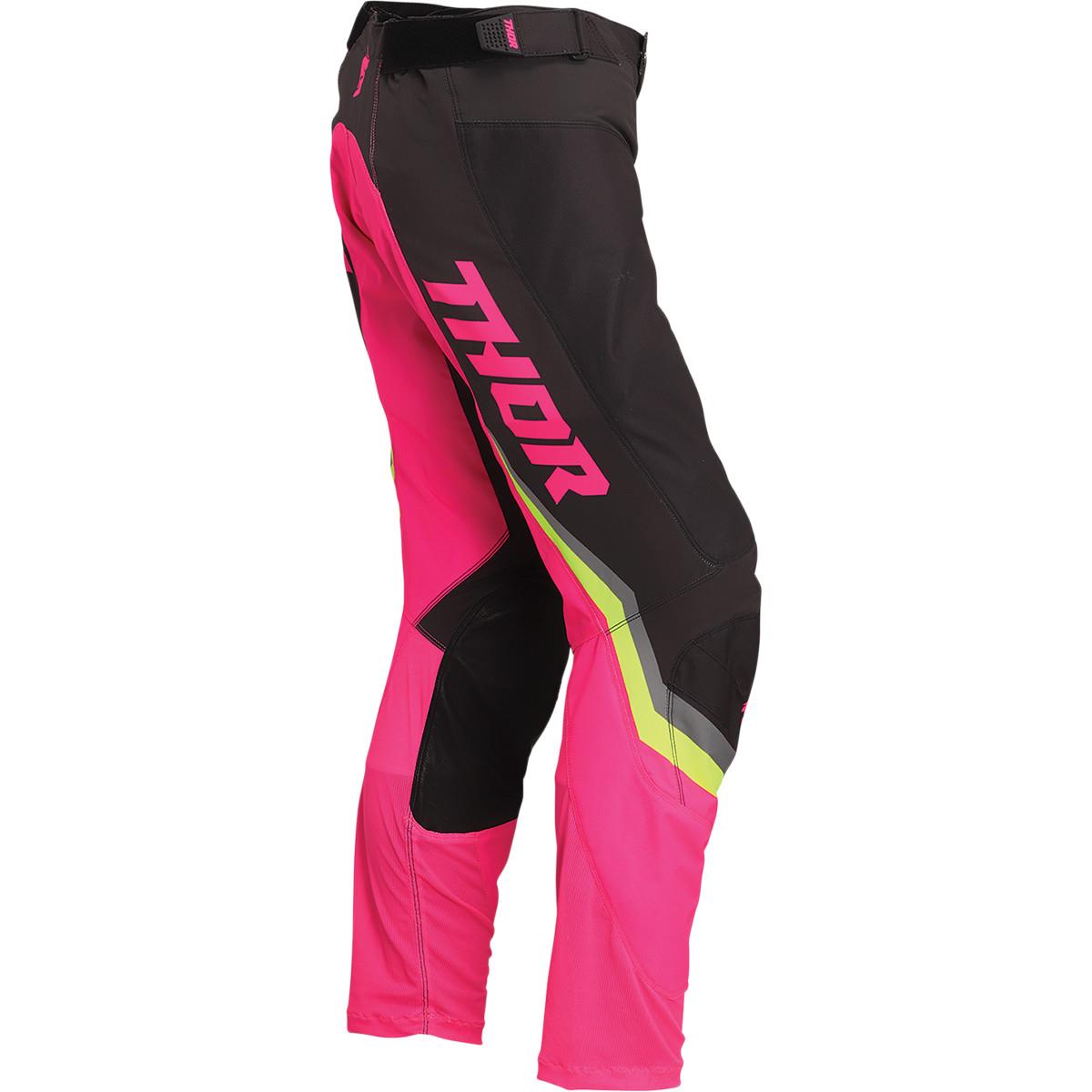 THOR Women's Pulse Rev MX Motorcross Pants Gray UK 2023 Model