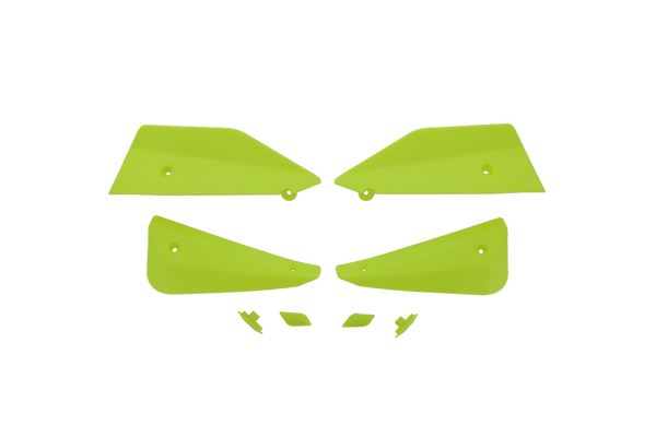 BARKBUSTERS MTB Deflector & Plug Set Hi-Vis Yellow B-084-YH