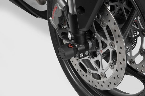 SW MOTECH Front Axle Slider Set Black Ducati STP.22.176.10001/B