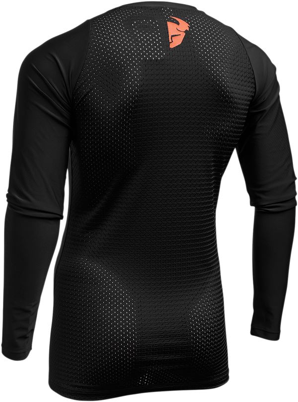 THOR MX Motorcross Long Sleeve Comp Shirt Black 2023 Model