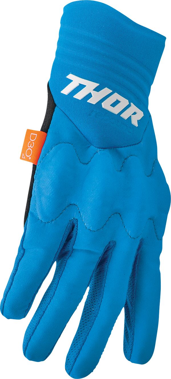 THOR Rebound MX Motorcross Gloves Blue/White 2023 Model