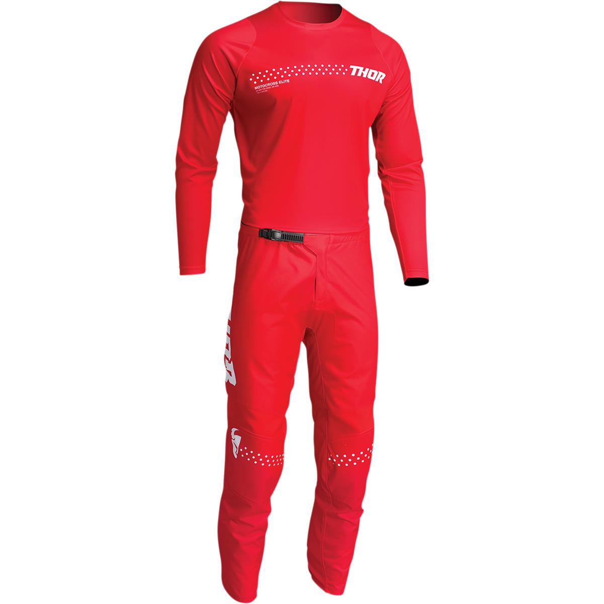 THOR Sector Minimal MX Motorcross Pants Red 2023 Model