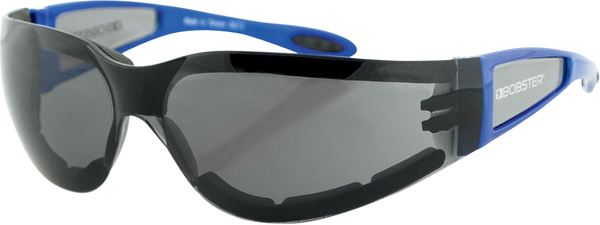BOBSTER Shield II Wrap Around Design Blue, Black Sunglasses ESH211