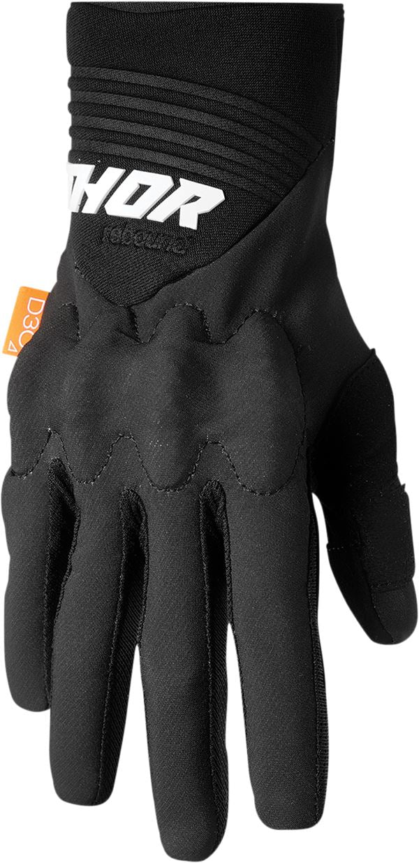 THOR Rebound MX Motorcross Gloves Black/White 2023 Model