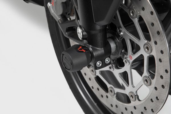 SW MOTECH Front Axle Slider Set Black Ducati STP.22.176.10001/B