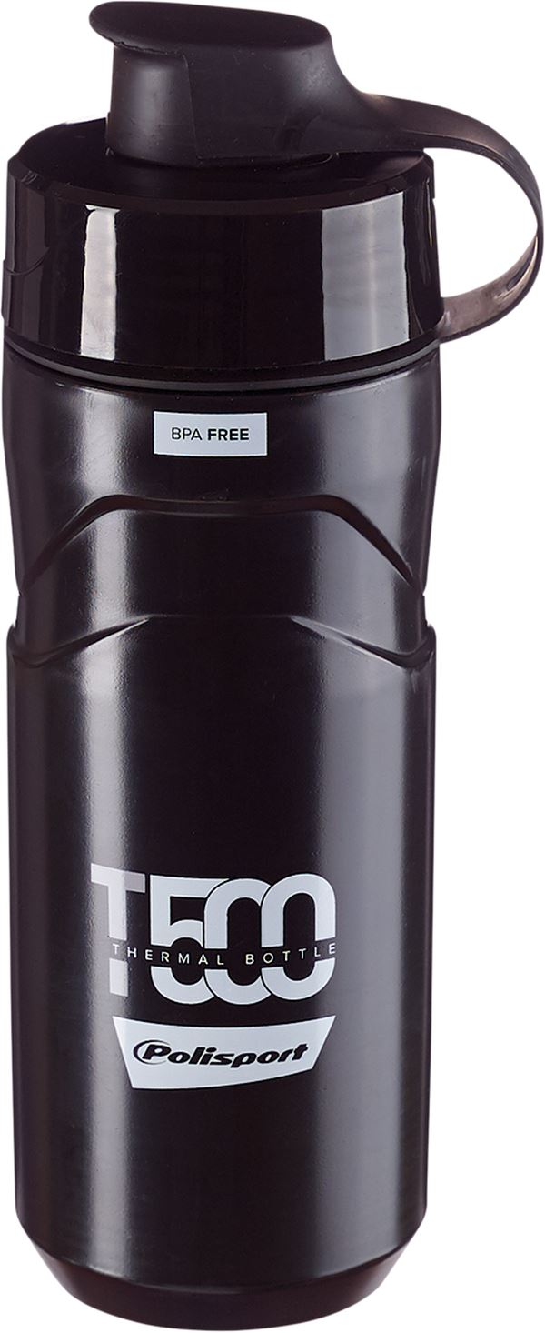 POLISPORT T500 Thermal Water Bottle BK/GY
