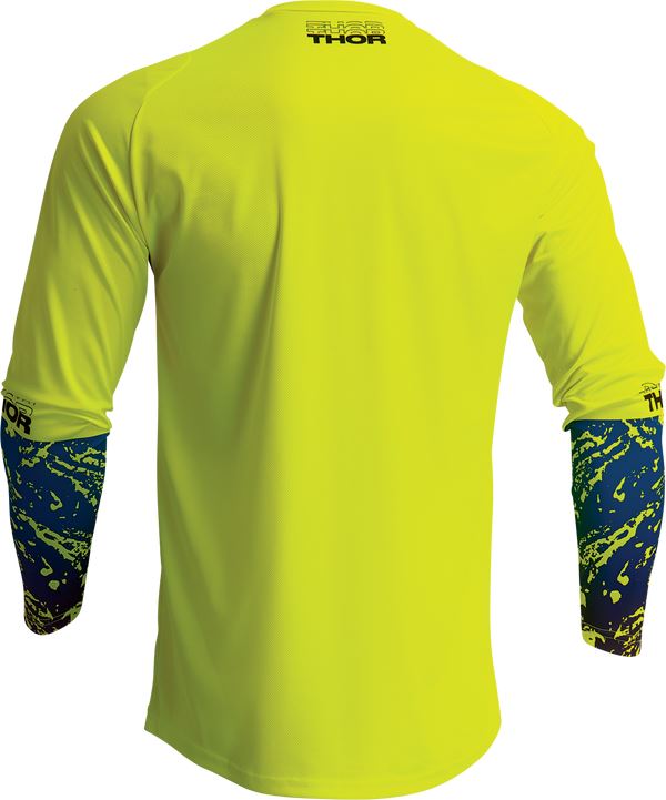 THOR Sector Atlas MX Motorcross Jersey Blue/Acid 2023 Model