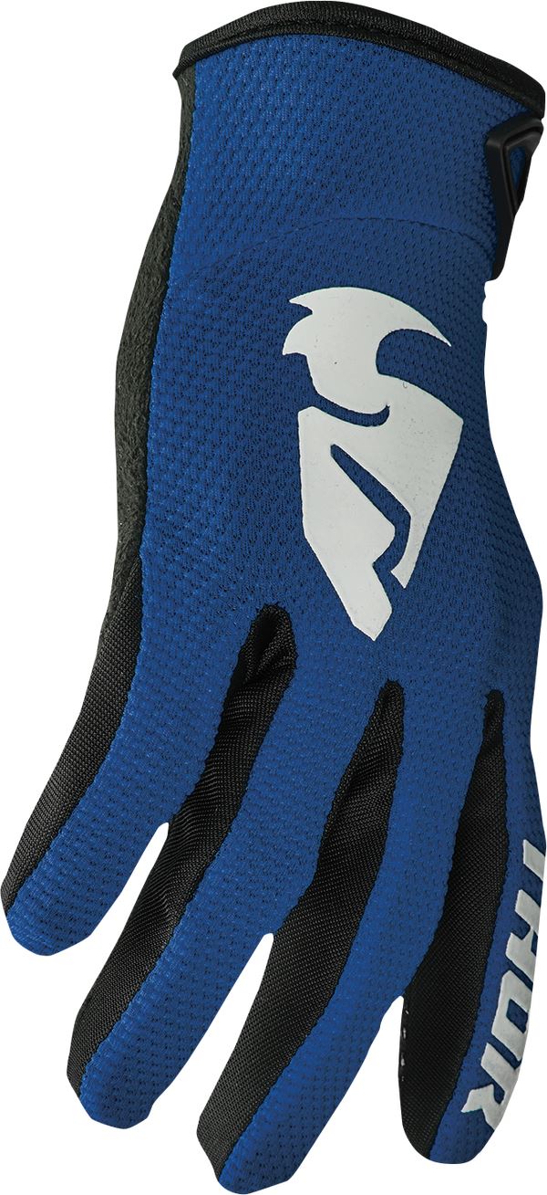 THOR Sector MX Motorcross Gloves Navy/White 2023 Model