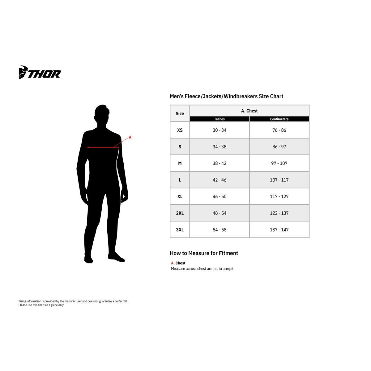THOR MX Motorcross Warmup Vest Gray 2023 Model