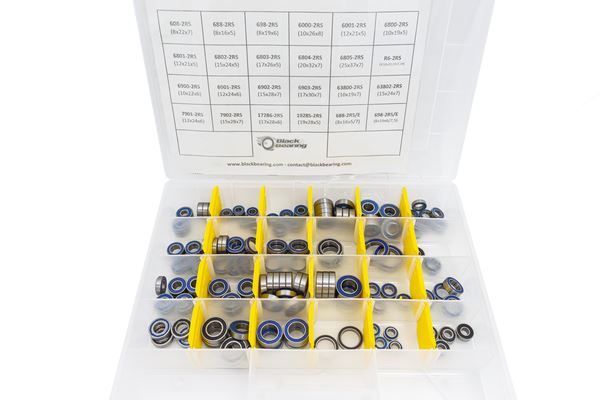 BLACK BEARING BEARING BOX 120PCS