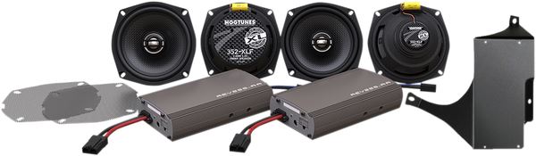 Hogtunes SPEAKER 4 XL AMP FLHT ULTRA KIT-XL