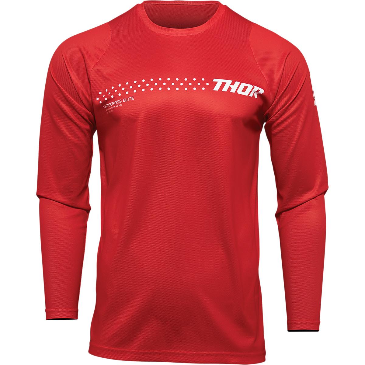 THOR Sector Minimal MX Motorcross Jersey Red 2023 Model