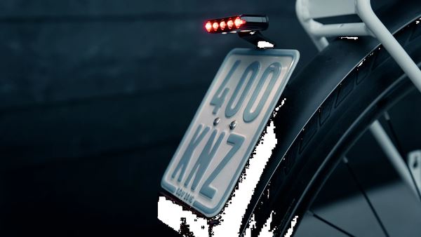 SUPERNOVA M99-E12 Taillight -45 P-M99-TE12-BLK