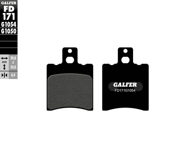 GALFER Brake Pad Street Semi-Sintered Metal FD171G1054