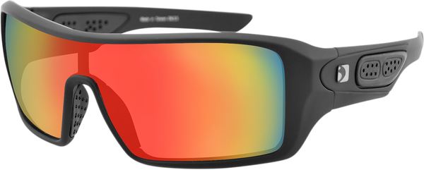 BOBSTER Paragon Wrap Around Design Black Sunglasses EPAR001S