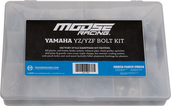 MOOSE RACING MX BOLT KIT TO FIT YX/YZF/WR MODELS FROM 2003-CURRENT