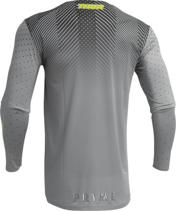 THOR Prime Tech MX Motorcross Jersey Black/Gray 2023 Model