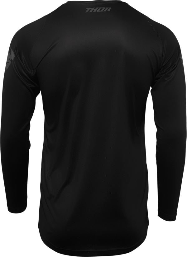 THOR Youth Sector Minimal MX Motorcross Jersey Black 2023 Model