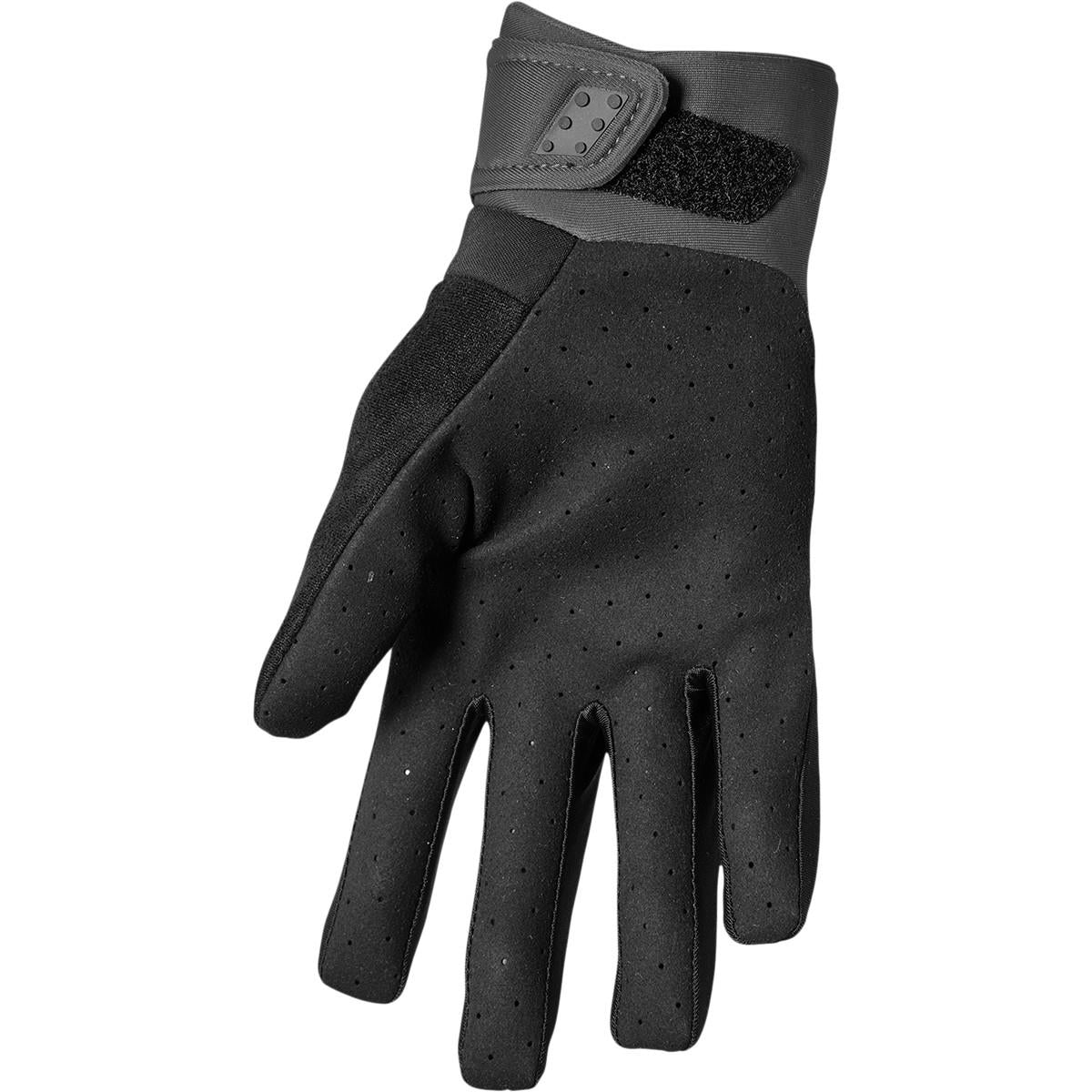 THOR Spectrum Cold Weather MX Motorcross Gloves Black/Charcoal 2023 Model