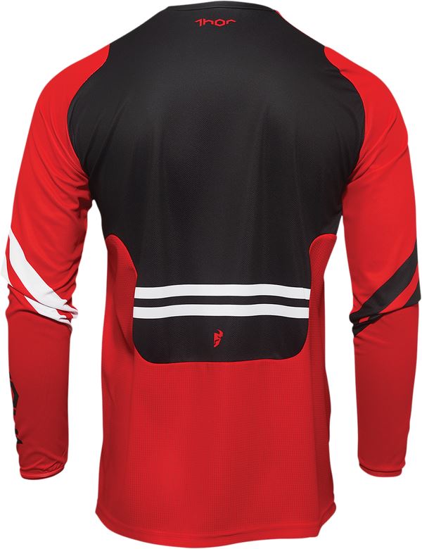 THOR Pulse Cube MX Motorcross Jersey Red/White 2023 Model