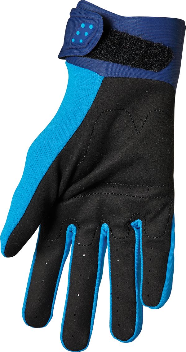 THOR Youth Spectrum MX Motorcross Gloves Blue/Navy 2023 Model