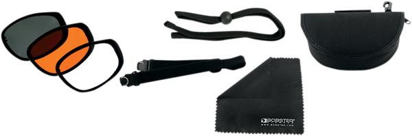 BOBSTER Sport & Street 2 Convertible Black Sunglasses BSSA201AC