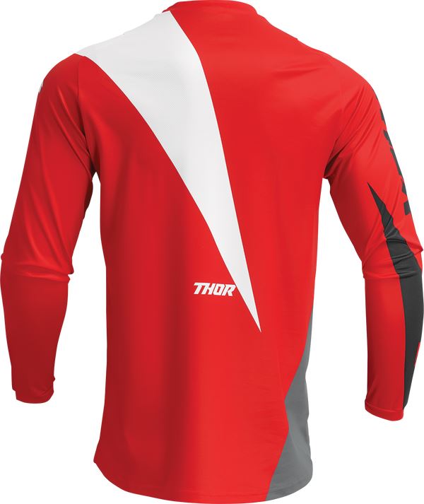 THOR Sector Edge MX Motorcross Jersey Red/White 2023 Model