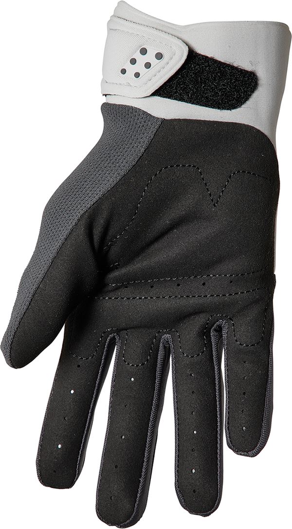 THOR Women's Spectrum MX Motorcross Gloves Charcoal/Gray 2023 Model