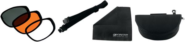 BOBSTER Sport & Street Convertible Black Sunglasses BSSA001AC