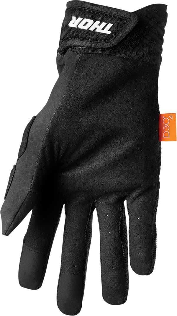 THOR Rebound MX Motorcross Gloves Black/White 2023 Model