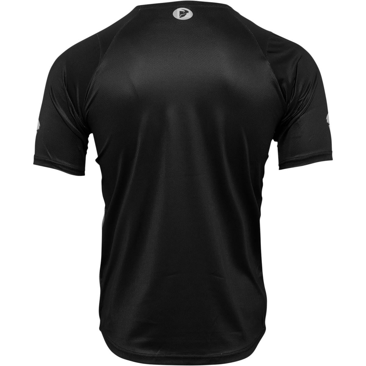 THOR Assist Shiver MX Motorcross Jersey Black/Gray 2023 Model