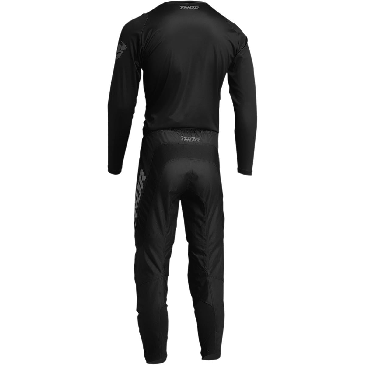 THOR Youth Sector Minimal MX Motorcross Jersey Black 2023 Model
