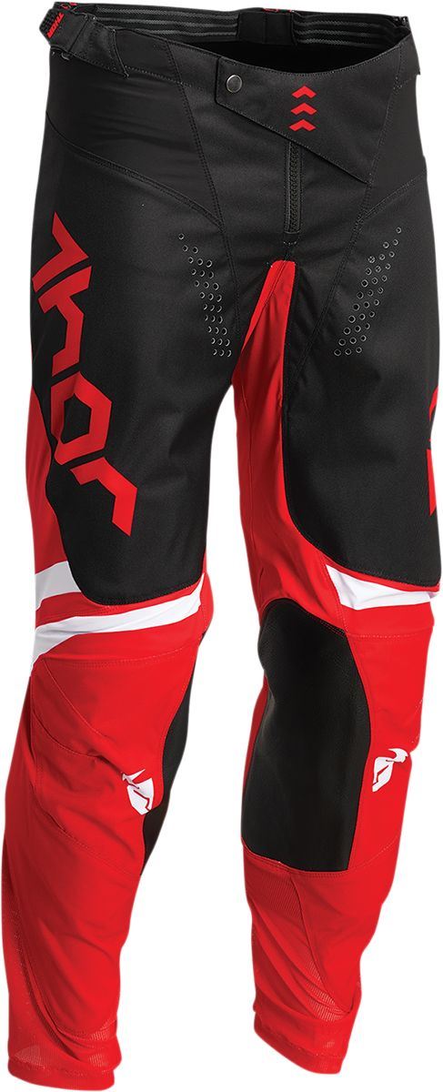 THOR Pulse Cube MX Motorcross Pants Red 2023 Model