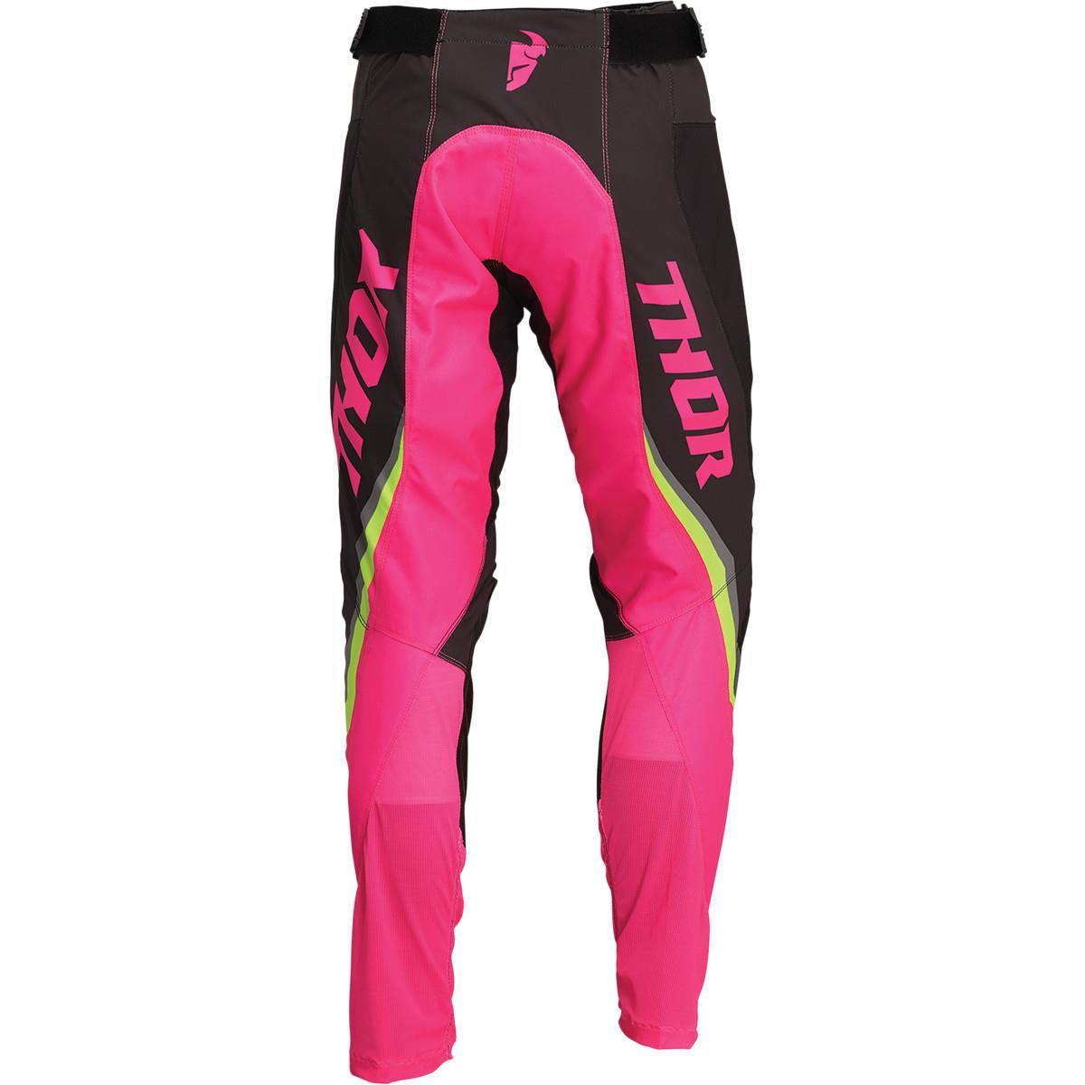 THOR Women's Pulse Rev MX Motorcross Pants Gray UK 2023 Model
