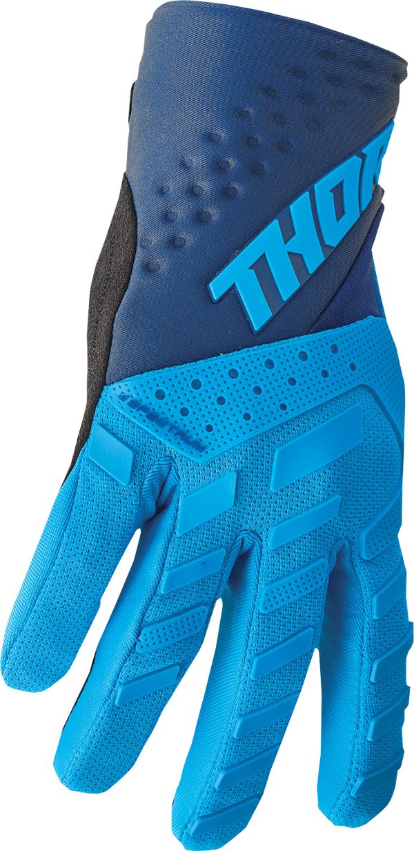 THOR Spectrum MX Motorcross Gloves Blue/Navy 2023 Model