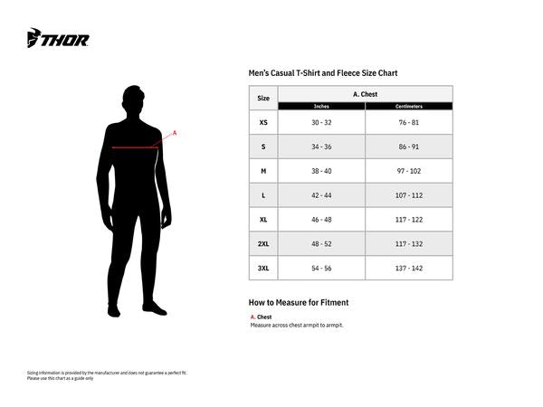 THOR Division MX Motorcross Pullover Black 2023 Model