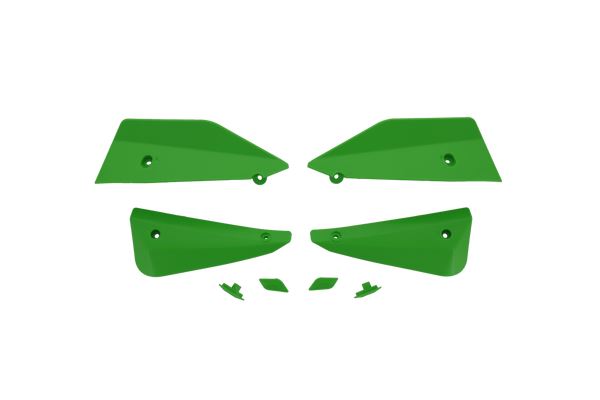 BARKBUSTERS MTB Deflector & Plug Set Green B-084-GR