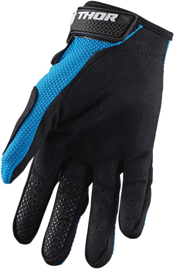 THOR Sector MX Motorcross Gloves Blue 2023 Model