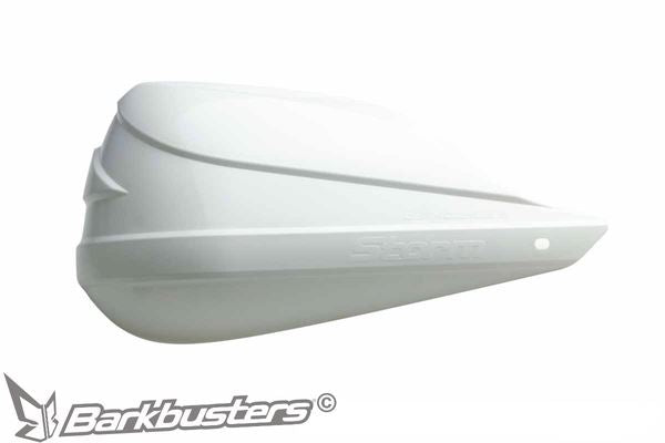 BARKBUSTERS STORM Plastic Guards White STM-003-00-WH