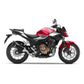 LEOVINCE LV-14R Black Edition Slip-On Muffler for HONDA CB/CBR 500 18-26 15634B