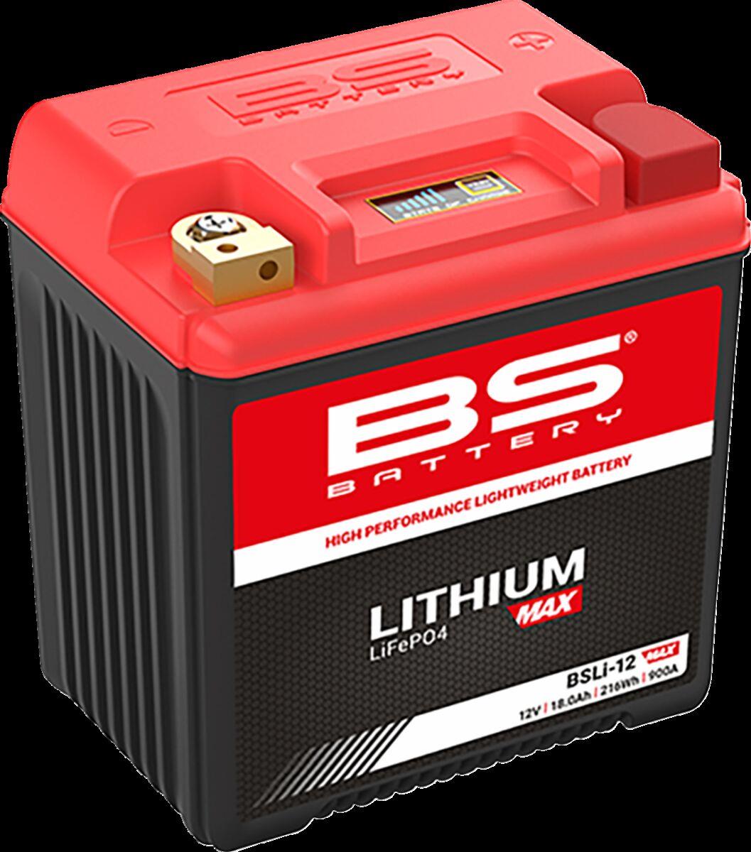 Bs Battery Lithium Max LiFePO4 Battery For BMW R 18 1973-2026 Black 360117